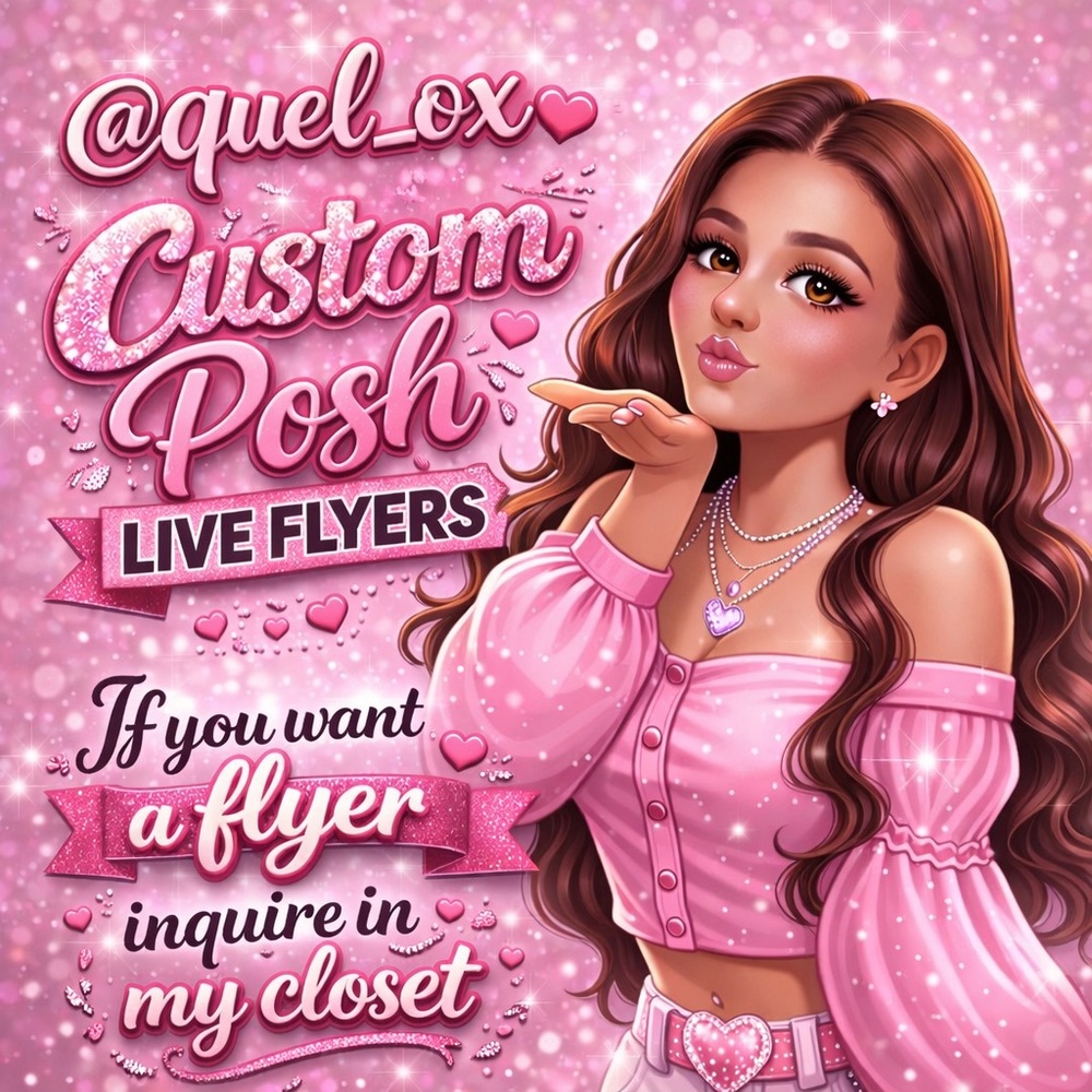 I Make Custom Flyers 💖